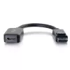 Przejściówka konwertera C2G 8 cali DisplayPort Męski na HDMI Żeński Czarny