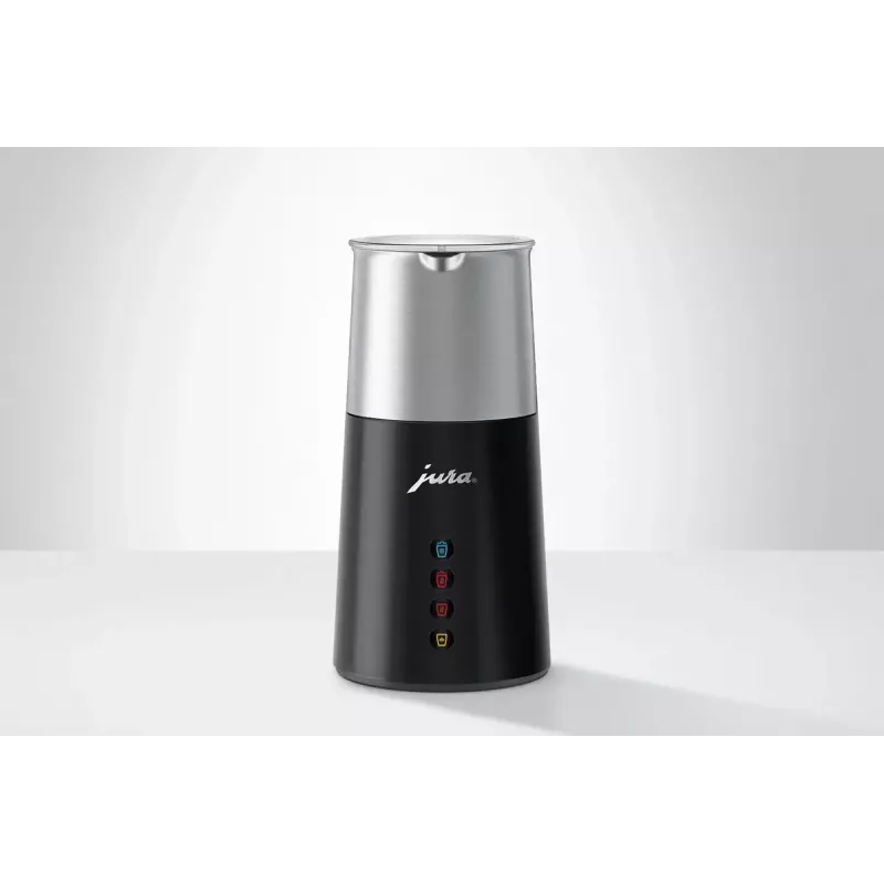 Automatyczny dozownik gorących i zimnych napojów JURA Hot & Cold Automatic Czarny, srebrny — miska ze stali nierdzewnej, AC, 115×115×225 mm