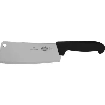 Nóż kuchenny Victorinox V-5.40 03.18 Steel Czarny — Nóż kuchenny Victorinox model V-5.40 03.18, ostrze ze stali nierdzewnej, czarna rękojeść