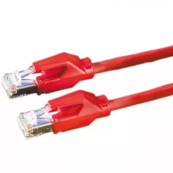 Kabel krosowy Draka Comteq HP-FTP Cat6 czerwony 1m