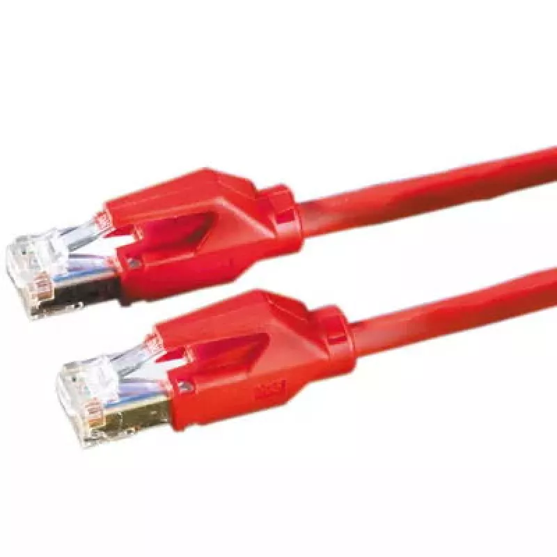S/FTP Patch kabel Cat6 Dätwyler 21.05.0011 Czerwony 1m