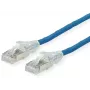 Kabel sieciowy Dätwyler Cables 21.05.0514 niebieski 1 m Cat6a S/FTP