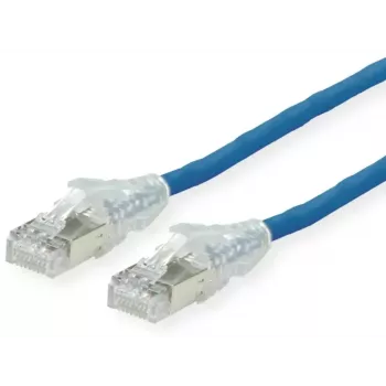 Kabel sieciowy Dätwyler Cables 21.05.0534 Niebieski 3m Kat.6a S/FTP