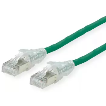 Kabel sieciowy Dätwyler Cables 21.05.0513 zielony 1 m Cat6a S/FTP