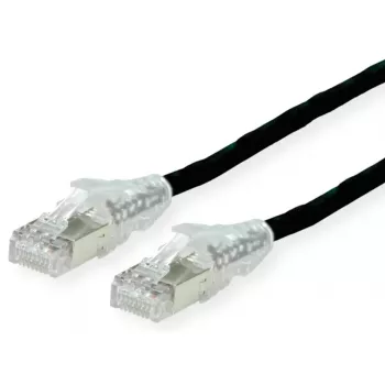 Kabel sieciowy Dätwyler Cables 21.05.0515 Czarny 1 m Cat6a S/FTP