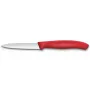 Nóż kuchenny Victorinox Swiss Classic 8 cm nóż do warzyw czerwony — ostrze 8 cm, rękojeść z tworzywa sztucznego