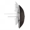 Parasolka reflektorowa czarna srebrna transparentna Elinchrom 26062 średnica 83 cm