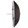 Parasolka reflektorowa czarna srebrna transparentna Elinchrom 26062 średnica 83 cm