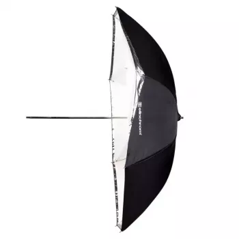 Parasolka Reflektor Czarny Półprzezroczysty Biały Elinchrom 26358 Średnica 85 cm