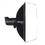 Softbox Elinchrom Rotalux Squarebox Czarny Srebrny 700mm 320mm 700mm