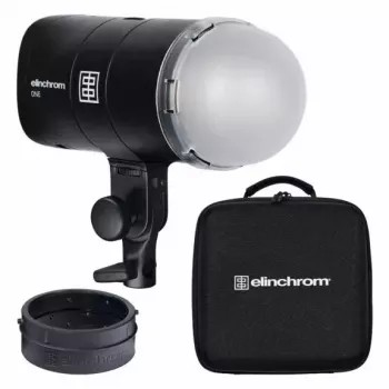Compact flash Elinchrom ONE Czarny uniwersalny zasilany bateriami