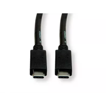 Kabel USB VALUE 11.99.9057 USB 3.2 Gen 2 0,5 m USB-C czarny