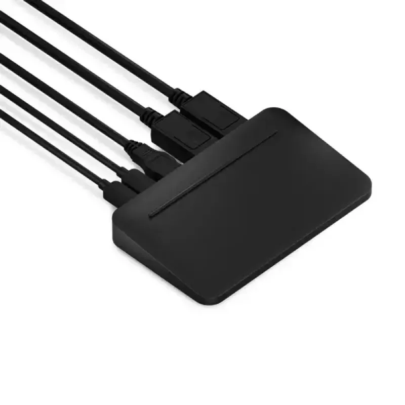 USB-C Hub Brydge Stone Lite — HDMI, USB‑A 2.0, USB‑C (USB 3.2 Gen 1), czarny, 134,9×82×20,1 mm