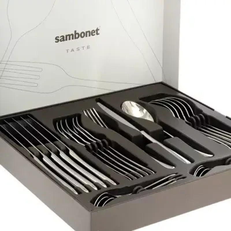 Komplet sztućców Sambonet Taste 52553-81 24 szt. Chrom