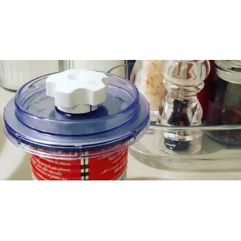 Pokrywka do żywności Magic Vac ACO1011 - uniwersalna pokrywka próżniowa 12,5 cm