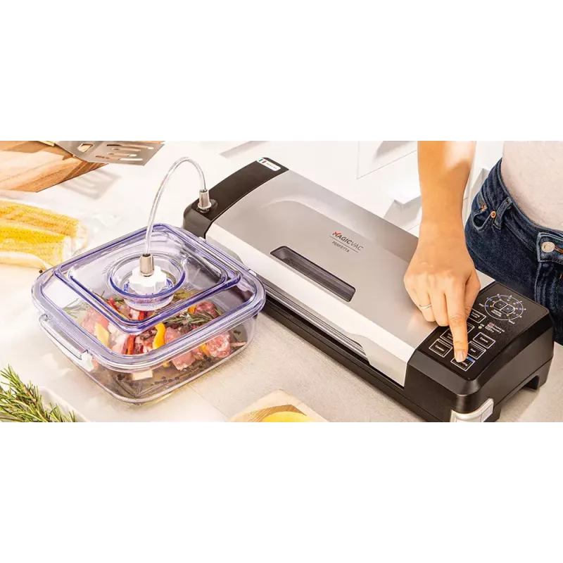 Zgrzewarka próżniowa Magic Vac Perfetta Czarno-szara 130W ABS