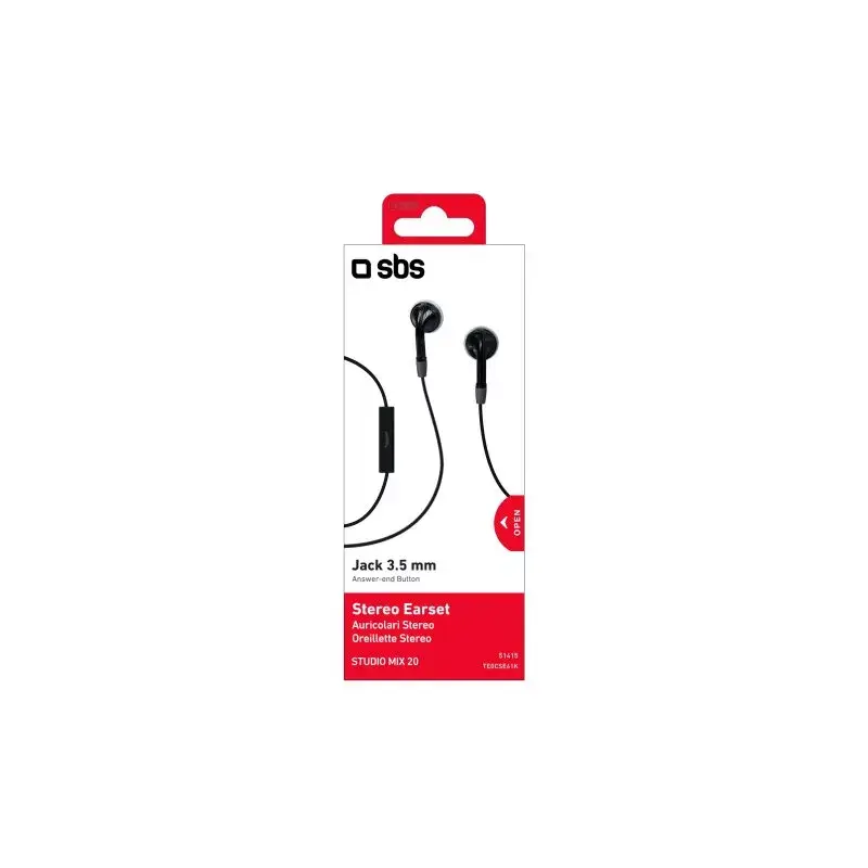 Headset SBS Earset wired stereo Duo