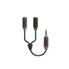 Kabel audio stereo SBS Audio z rozdzielaczem jack 3,5 mm