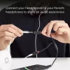 Kabel audio stereo SBS Audio z rozdzielaczem jack 3,5 mm