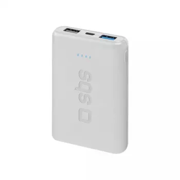 Przenośny powerbank SBS 5000 mAh, pojemność baterii 5000 mAh
