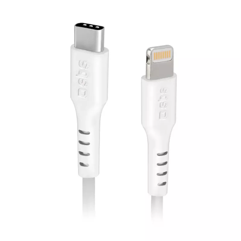 Kabel Lightning na USB-C SBS Mobile TECABLELIGTC2W — 2 m, biały