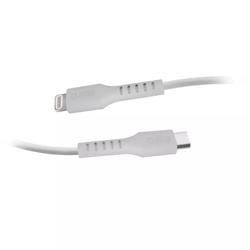 Kabel Lightning na USB-C SBS Mobile TECABLELIGTC2W — 2 m, biały
