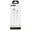 Kabel Lightning SBS TECABLEUSBIP5389W 3 m biały USB A