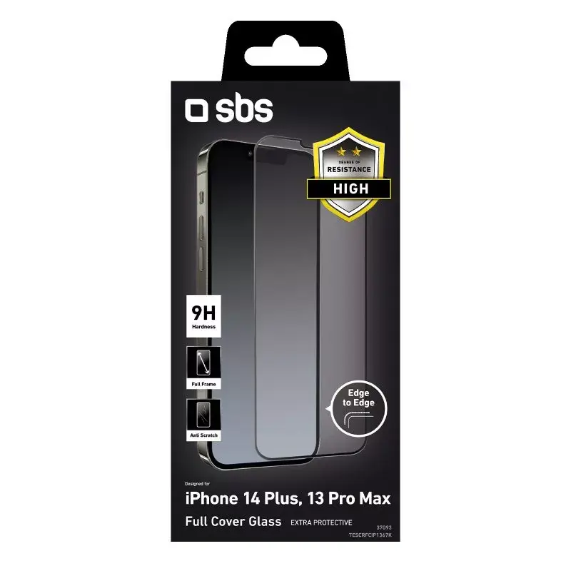 Ochronna folia na ekran SBS TESCRFCIP1367K do iPhone 13 Pro Max, odporna na zarysowania i uderzenia