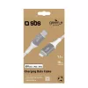 Kabel Lightning SBS GRECABLELIGTC12BW 1,2 m srebrno-biały