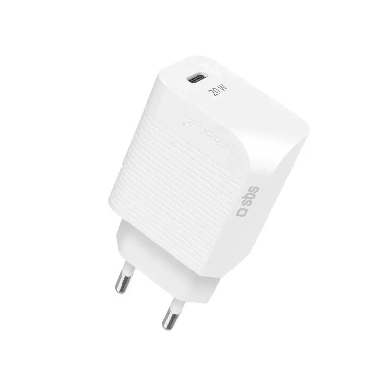 Ładowarka do urządzeń mobilnych SBS GRETR1CPD20W uniwersalna biała AC szybkie ładowanie