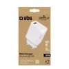 Ładowarka do urządzeń mobilnych SBS GRETR1USB18W uniwersalna biała AC szybkie ładowanie