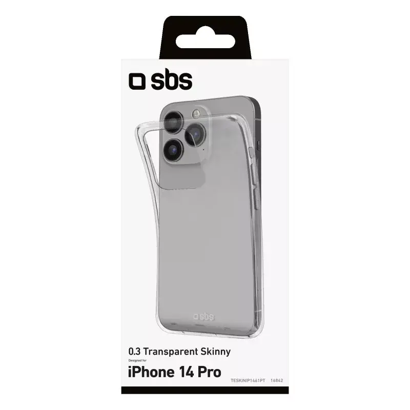 Cover SBS TESKINIP1461PT for iPhone 14 Pro 15.5 cm Transparent