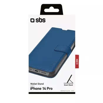 Etui-portfel SBS TEBKWALIP1461PB do iPhone 14 Pro 15.5 cm niebieski