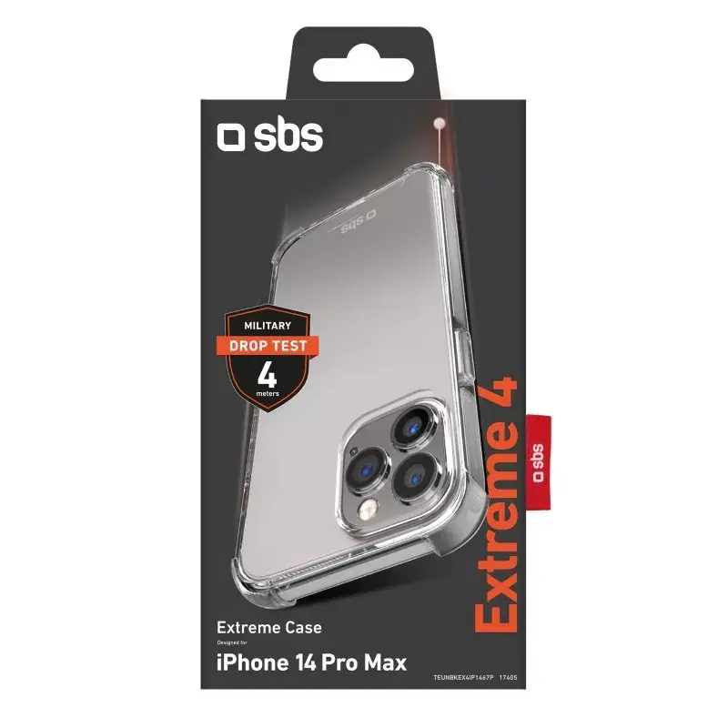 osłona SBS Extreme X4 iPhone 14 Pro Max Transparent 17 cm