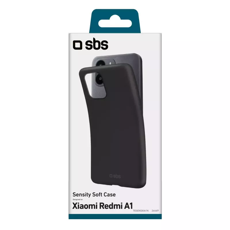 Cover SBS Sensity Xiaomi Redmi A1 16.6 cm Czarny