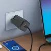 Szybka ładowarka sieciowa SBS Mobile TETRGAN1C65W — 100–240V, 1x USB-C, czarna, do smartfonów, tabletów, laptopów, smartwatchy i słuchawek