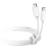 Kabel USB-C na USB-C SBS Mobile TECABLETISSUETCCG, USB 2.0, 1,5 m, biały