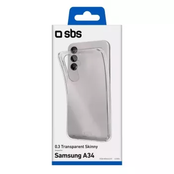 Cover SBS Galaxy A34 16.8 cm Transparent Monochromatic