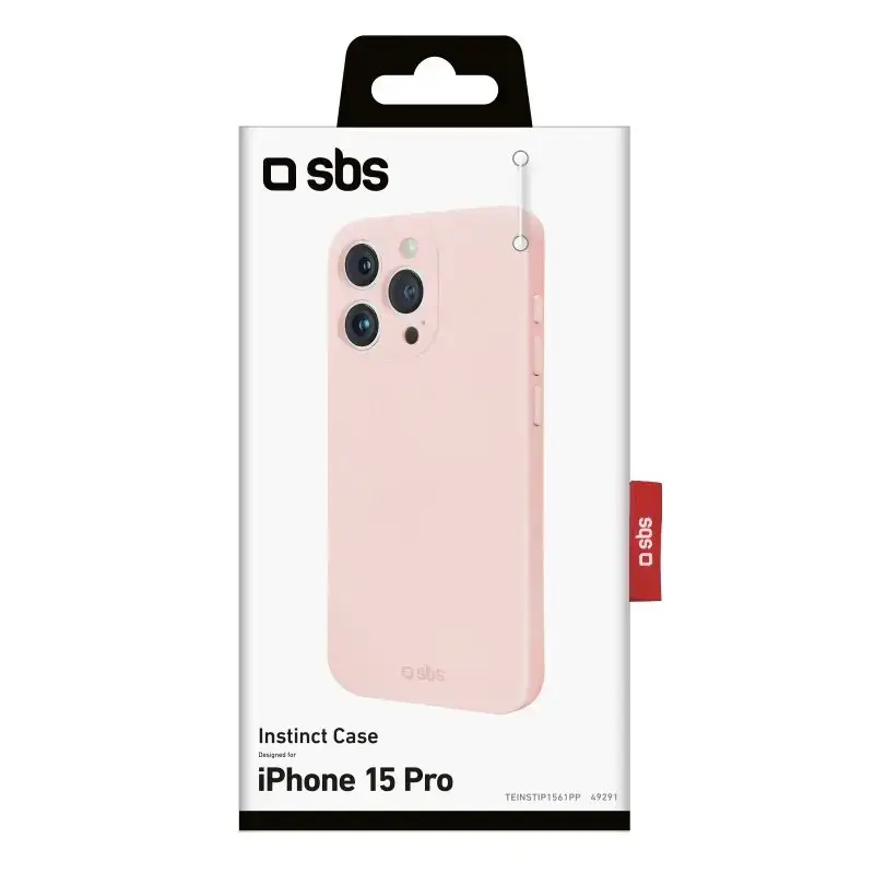 Etui SBS TEINSTIP1561PP do iPhone 15 Pro 15,5 cm różowe