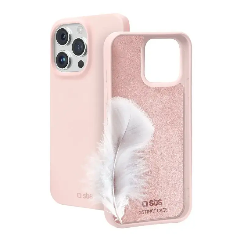Etui SBS TEINSTIP1561PP do iPhone 15 Pro 15,5 cm różowe