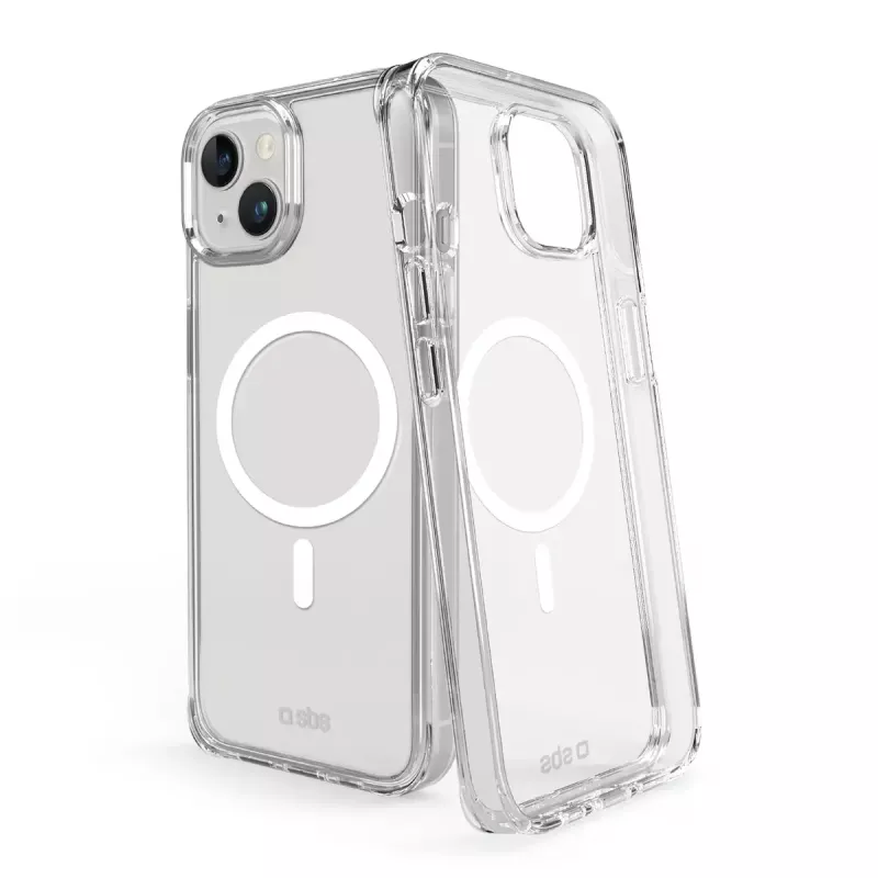 Etui SBS TELIGMAGIP1567T przezroczyste na iPhone 15 Plus/14 Plus 17 cm