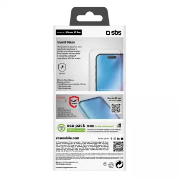 Szkło hartowane SBS TESCRGLIP1561P Apple iPhone 15 Pro