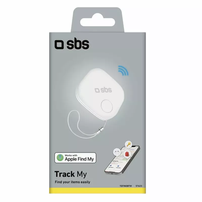SBS Track My Universal biały Bateria CR2032 12g