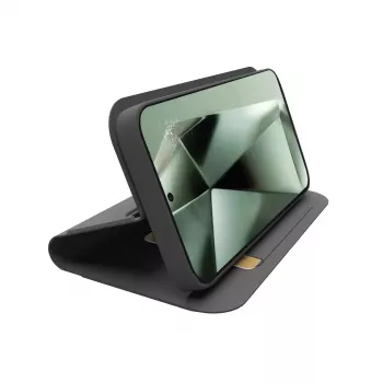 Etui z klapką Samsung Galaxy S24 FE 17 cm czarne SBS TEWALSAS24FEK