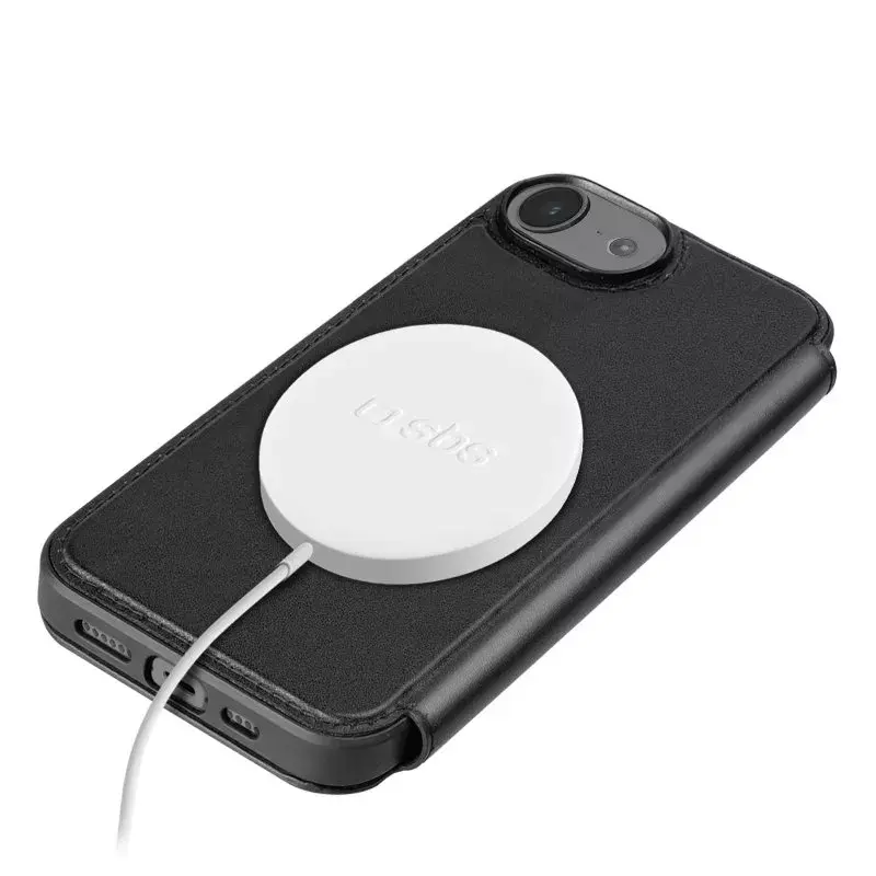 Etui z klapką SBS TEWALMAGIPSE25K do iPhone SE 2025 15.5 cm czarne