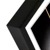 Pojedyncza ramka na zdjęcia ZEP AL1B4 Aluminium Czarna