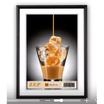 ZEP Basic Czarna Aluminiowa Ramka na Zdjęcia 30x40 cm
