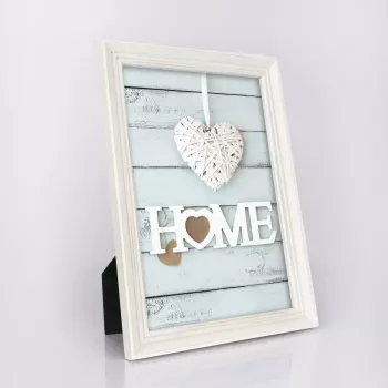 Pojedyncza ramka na zdjęcie ZEP T15418 Biała MDF 208x220mm