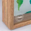 Skarbonka ZEP RM4545 Brązowe szkło Metal Drewno 210x65x170 mm