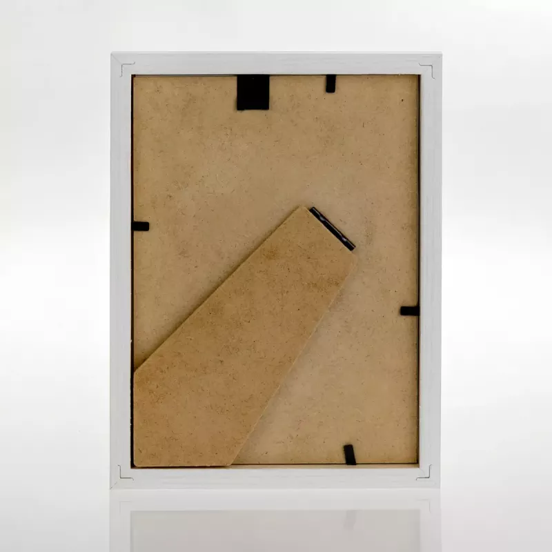 Pojedyncza ramka na zdjęcia ZEP Vivan 3 V33573 Drewno Biała 13x18 cm
